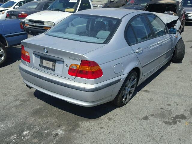 WBAET37492NG74211 - 2002 BMW 325 I SILVER photo 4