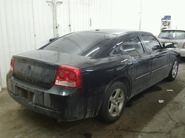 2B3CA3CV2AH247683 - 2010 DODGE CHARGER SX BLACK photo 4