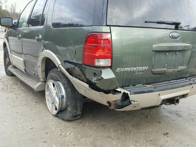 1FMFU18515LB02672 - 2005 FORD EXPEDITION GREEN photo 9