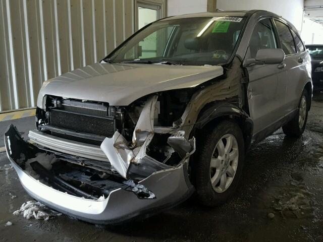 5J6RE48769L005467 - 2009 HONDA CR-V EXL SILVER photo 2