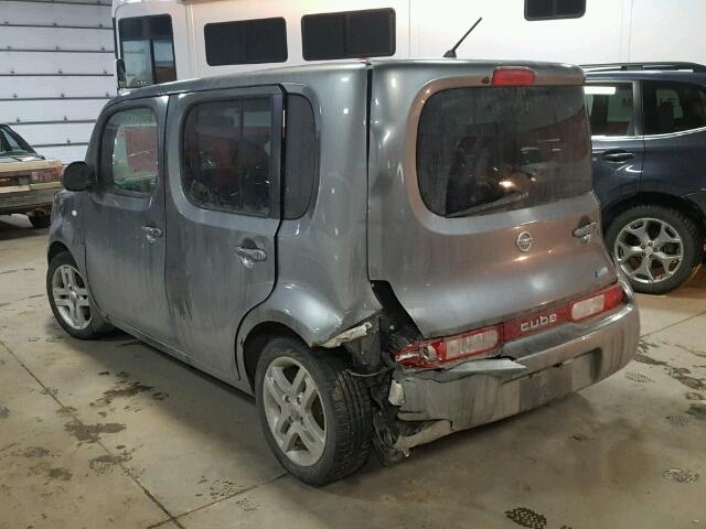 JN8AZ28R19T111570 - 2009 NISSAN CUBE BASE GRAY photo 3