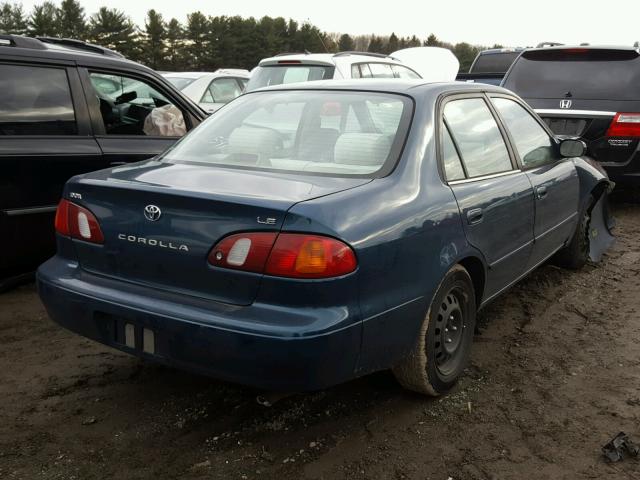 2T1BR18E4XC229706 - 1999 TOYOTA COROLLA VE BLUE photo 4