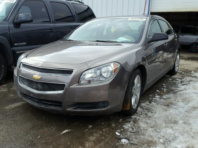 1G1ZB5E17BF254961 - 2011 CHEVROLET MALIBU LS BROWN photo 2