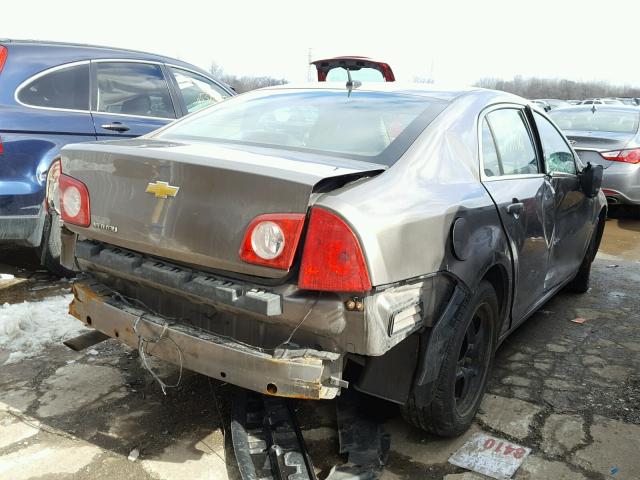 1G1ZB5E17BF254961 - 2011 CHEVROLET MALIBU LS BROWN photo 4