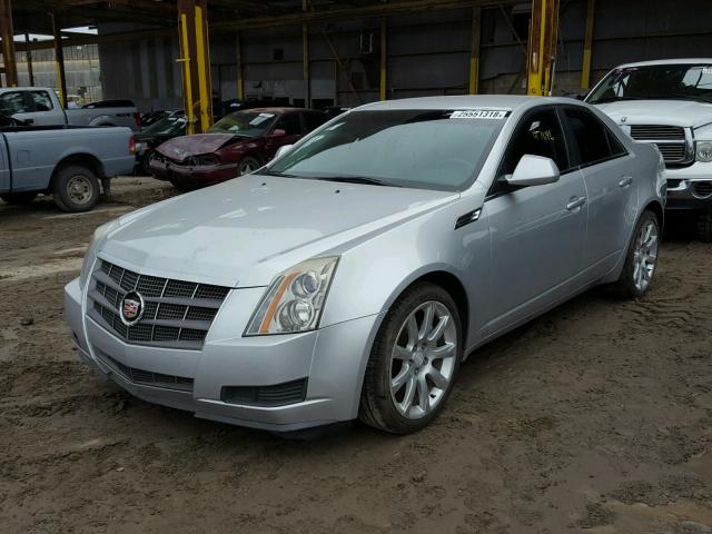 1G6DF577990171197 - 2009 CADILLAC CTS SILVER photo 2