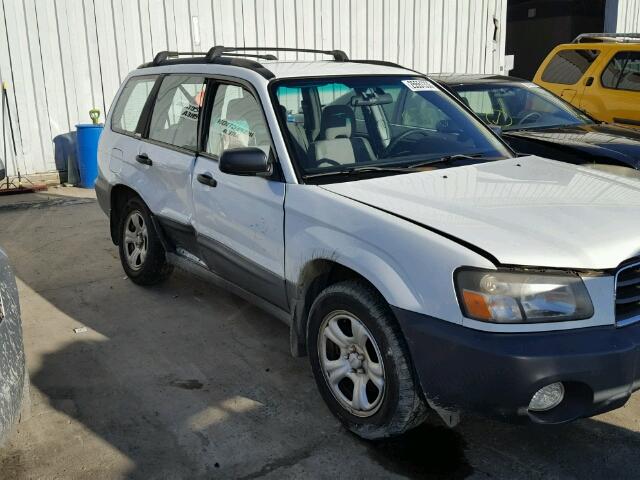 JF1SG636X4H727991 - 2004 SUBARU FORESTER 2 SILVER photo 9