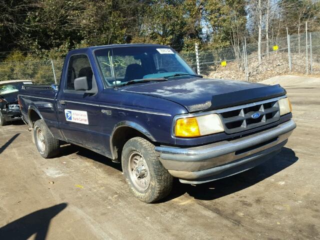 1FTCR10A4RTA02783 - 1994 FORD RANGER BLUE photo 1