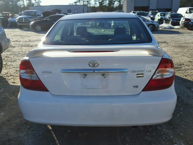 4T1BF30K83U059137 - 2003 TOYOTA CAMRY LE WHITE photo 9