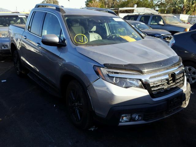 5FPYK3F77HB006661 - 2017 HONDA RIDGELINE GRAY photo 1