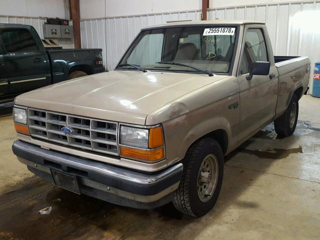 1FTCR10A2MPA94168 - 1991 FORD RANGER GOLD photo 2