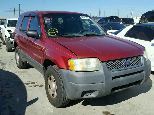 1FMYU02183KC37630 - 2003 FORD ESCAPE XLS MAROON photo 1