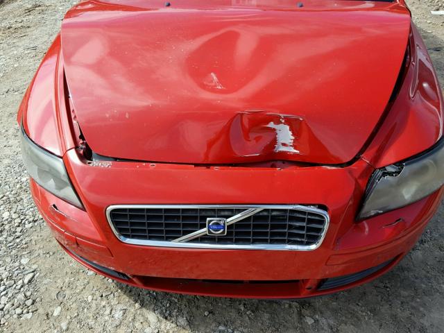 YV1MS382X52052583 - 2005 VOLVO S40 2.4I RED photo 7