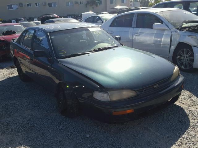 JT2BG12K2T0363552 - 1996 TOYOTA CAMRY DX GREEN photo 1