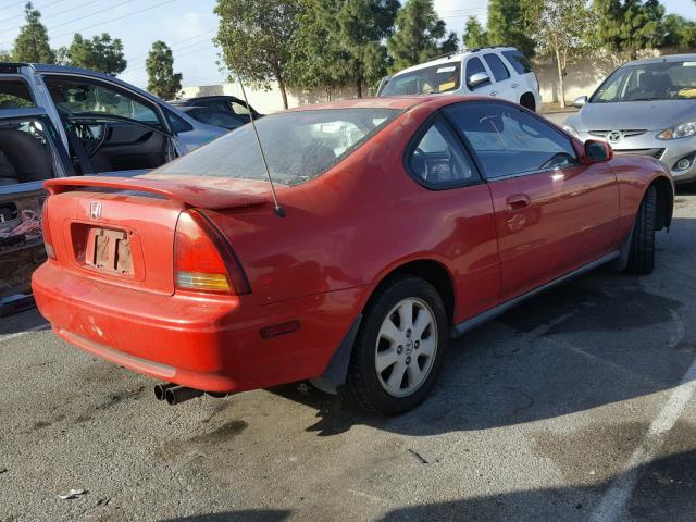 JHMBB2159NC011981 - 1992 HONDA PRELUDE SI RED photo 4