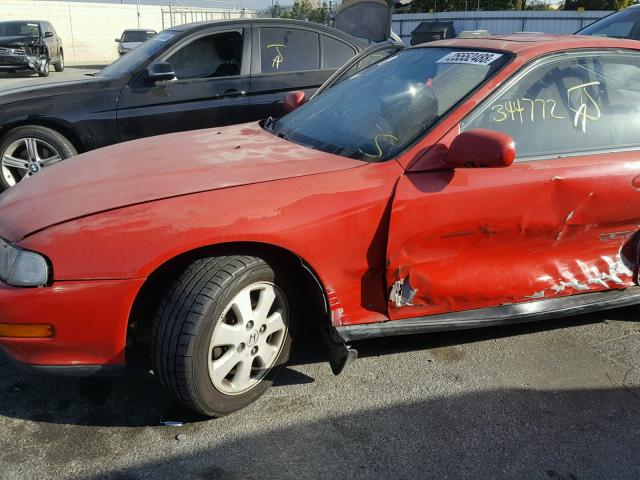 JHMBB2159NC011981 - 1992 HONDA PRELUDE SI RED photo 9