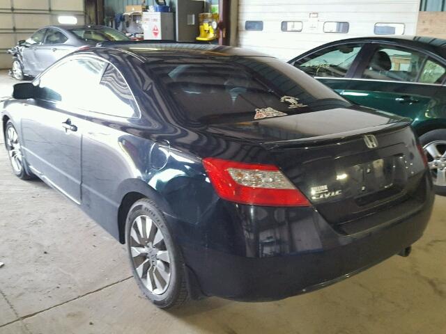 2HGFG1B84AH534888 - 2010 HONDA CIVIC EX Чорний фото 3