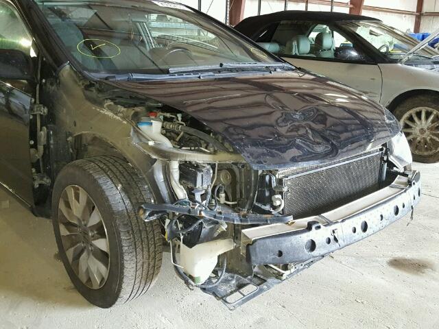 2HGFG1B84AH534888 - 2010 HONDA CIVIC EX Чорний фото 9