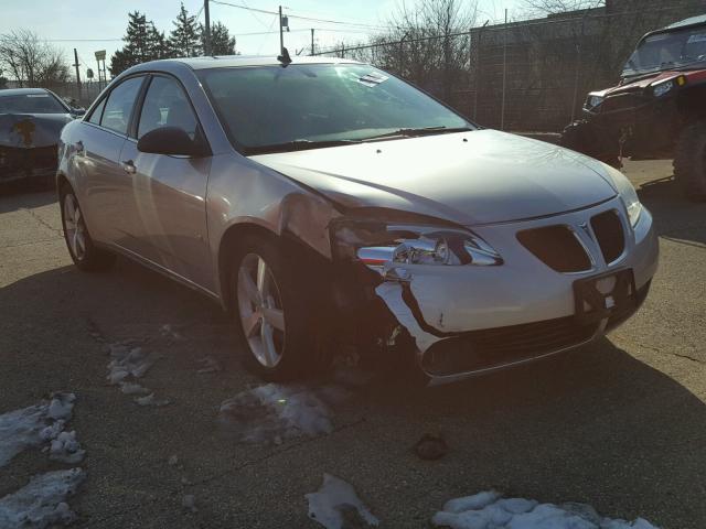 1G2ZH57N884183221 - 2008 PONTIAC G6 GT SILVER photo 1