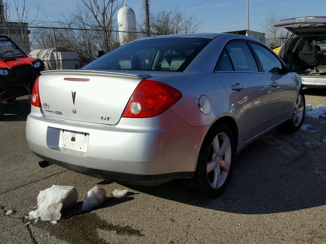 1G2ZH57N884183221 - 2008 PONTIAC G6 GT SILVER photo 4