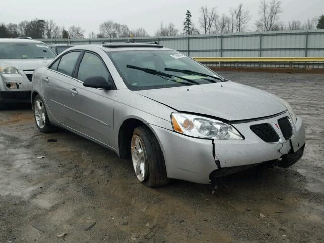 1G2ZH558X64179195 - 2006 PONTIAC G6 GT SILVER photo 1