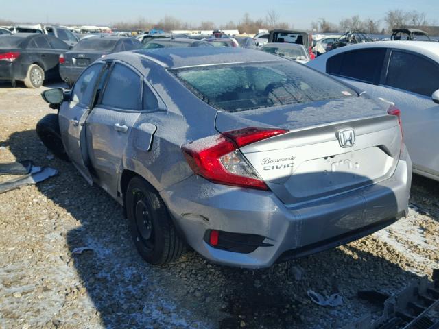 19XFC2F59HE037194 - 2017 HONDA CIVIC LX SILVER photo 3