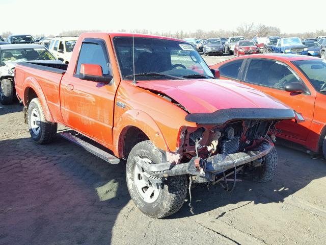 1FTYR10UX7PA45529 - 2007 FORD RANGER RED photo 1