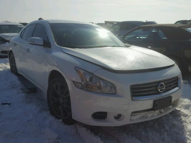 1N4AA5AP3CC866567 - 2012 NISSAN MAXIMA S WHITE photo 1