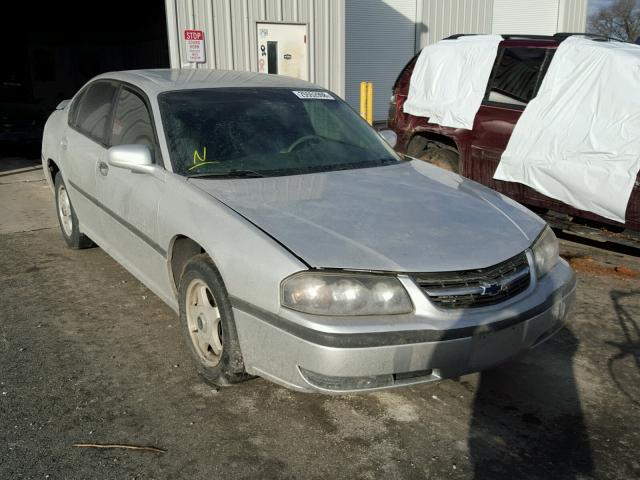 2G1WH55K319345825 - 2001 CHEVROLET IMPALA LS SILVER photo 1