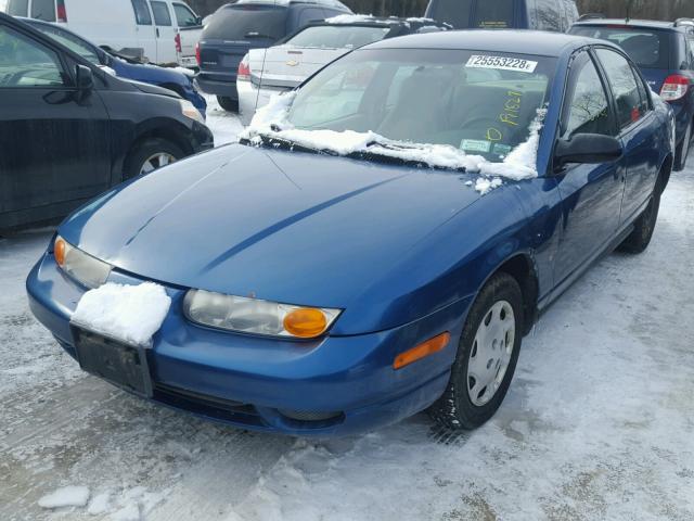 1G8ZH52812Z171381 - 2002 SATURN SL1 BLUE photo 2