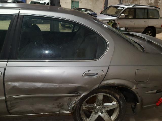 JN1DA31D03T504720 - 2003 NISSAN MAXIMA GLE GRAY photo 9