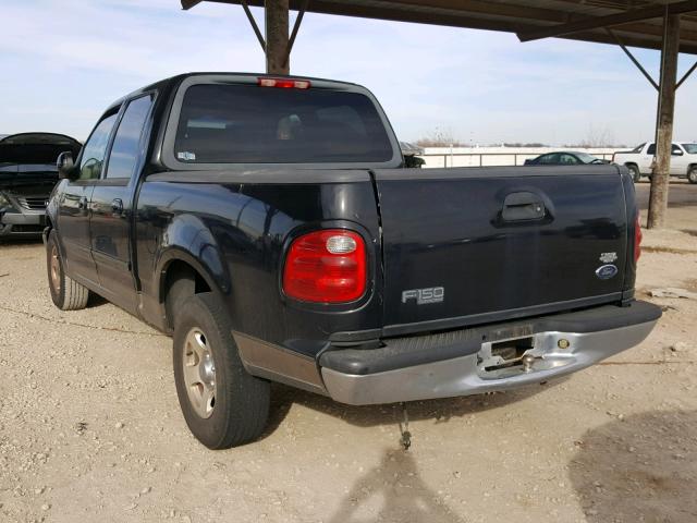 1FTRW07622KD79011 - 2002 FORD F150 SUPER BLACK photo 3