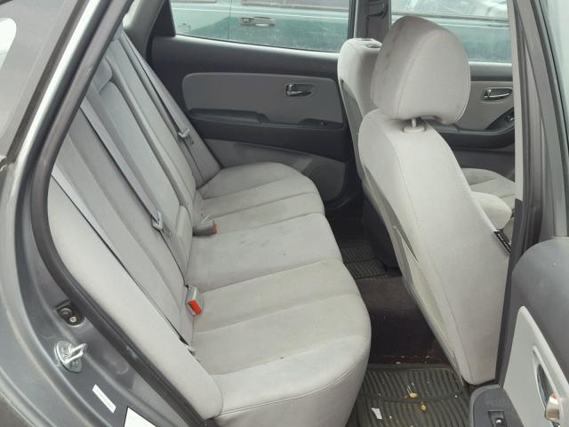 KMHDU4AD0AU019832 - 2010 HYUNDAI ELANTRA BL GRAY photo 6