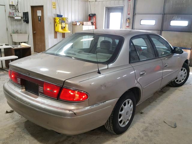 2G4WS52J231212037 - 2003 BUICK CENTURY CU TAN photo 4