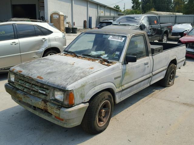 JM2UF2119G0520335 - 1986 MAZDA B2000 LONG GRAY photo 2