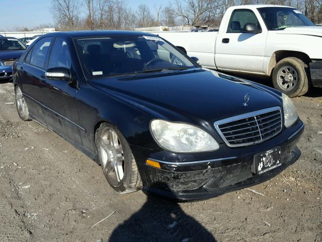 WDBNG75J46A467712 - 2006 MERCEDES-BENZ S 500 BLACK photo 1