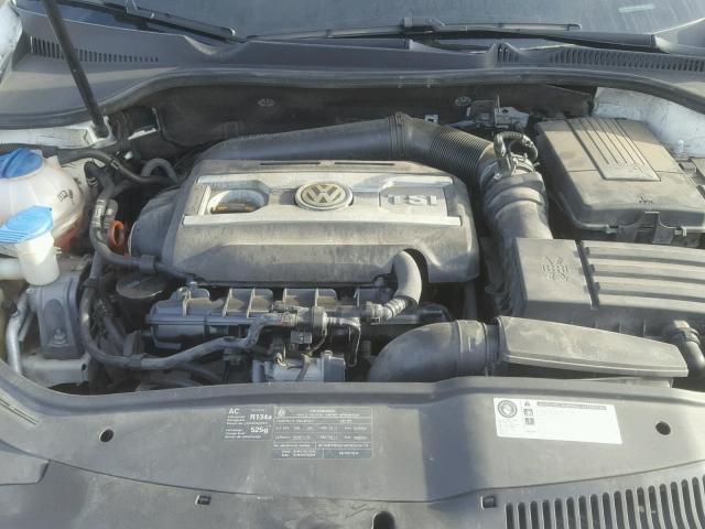 WVWBA7AH2BV001224 - 2011 VOLKSWAGEN EOS KOMFOR თეთრი ფოტო 7