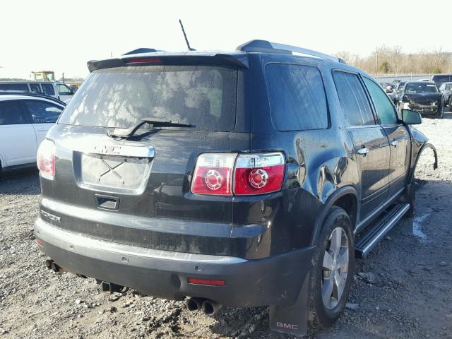 1GKKRRED8BJ376624 - 2011 GMC ACADIA SLT შავი ფოტო 4