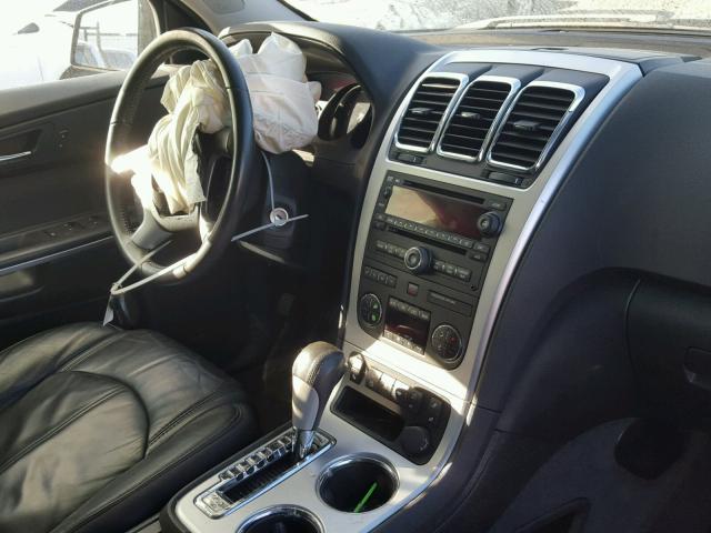 1GKKRRED8BJ376624 - 2011 GMC ACADIA SLT შავი ფოტო 9