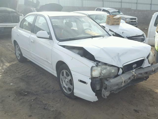 KMHDN45D52U259421 - 2002 HYUNDAI ELANTRA GL WHITE photo 1