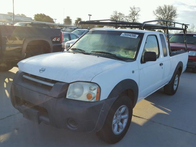 1N6DD26S02C384127 - 2002 NISSAN FRONTIER K WHITE photo 2