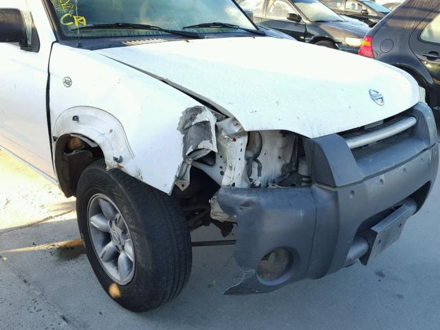 1N6DD26S02C384127 - 2002 NISSAN FRONTIER K WHITE photo 9