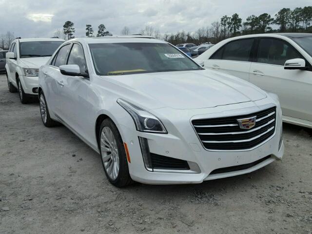 1G6AS5S30F0142640 - 2015 CADILLAC CTS PERFOR Weiß Foto 1