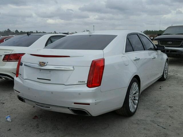 1G6AS5S30F0142640 - 2015 CADILLAC CTS PERFOR WHITE photo 4