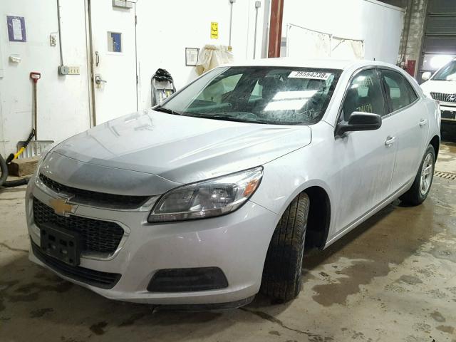 1G11B5SL1EF159688 - 2014 CHEVROLET MALIBU LS SILVER photo 2