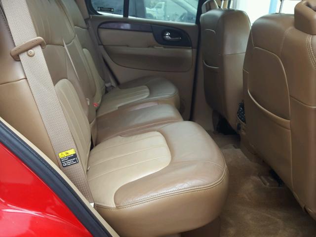 1GKDT13S122422883 - 2002 GMC ENVOY RED photo 6