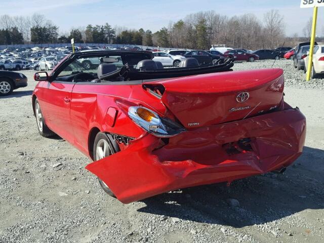 4T1FA38PX6U069785 - 2006 TOYOTA CAMRY SOLA RED photo 3