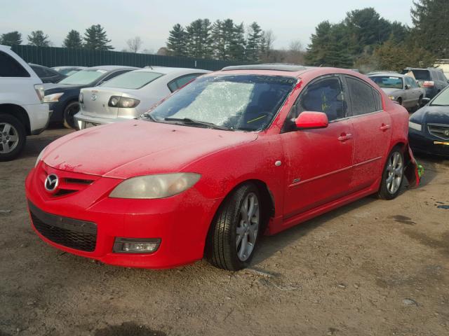 JM1BK323171745517 - 2007 MAZDA 3 S RED photo 2