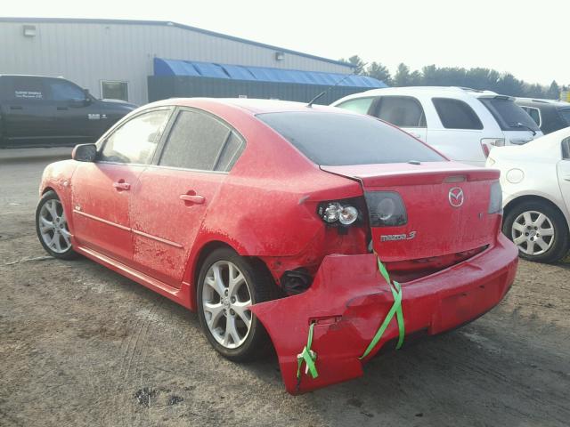 JM1BK323171745517 - 2007 MAZDA 3 S RED photo 3