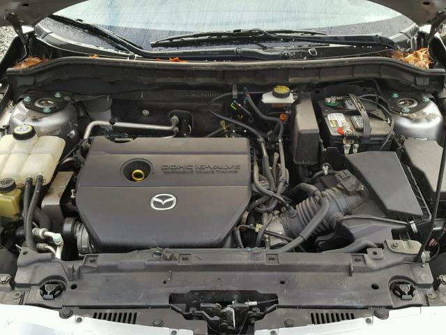 JM1BL1UF9C1533371 - 2012 MAZDA 3 I SILVER photo 7