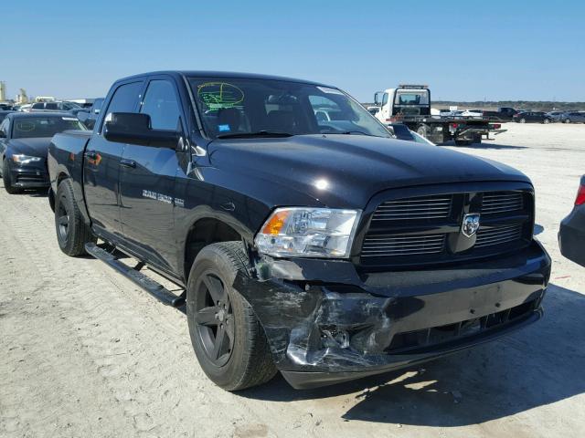 1C6RD6MT0CS149253 - 2012 DODGE RAM 1500 S BLACK photo 1